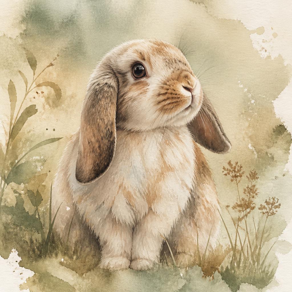 Watercolor portrait — Small Critters